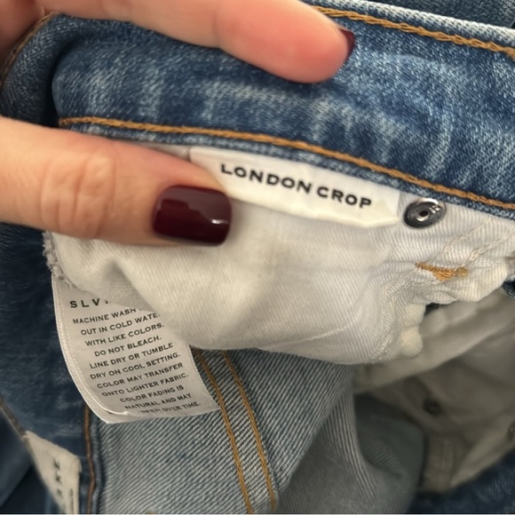 SLVRLAKE London Crop Denim Jeans, Excellent Condition, 25 - Picture 6 of 9